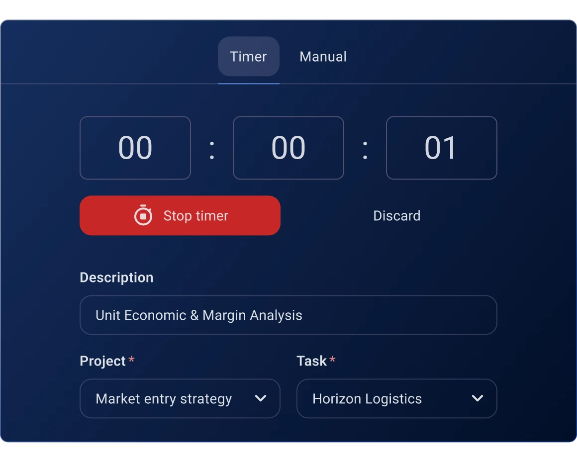More accurate time tracking