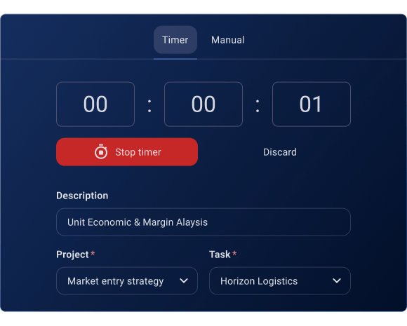 More accurate time tracking