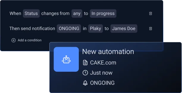 Send automatic updates