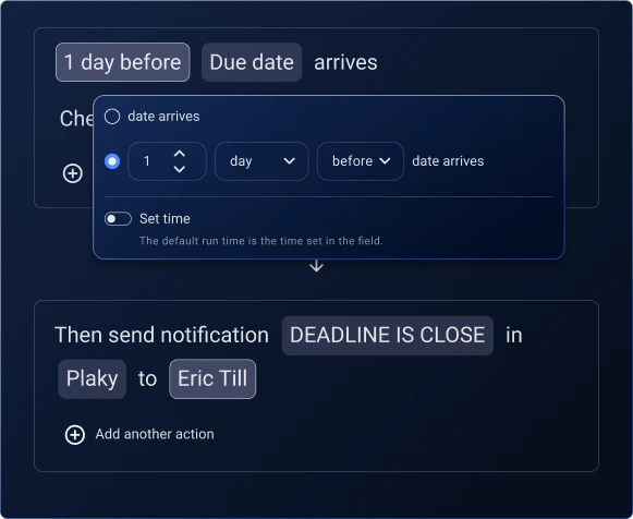 Set up reminders