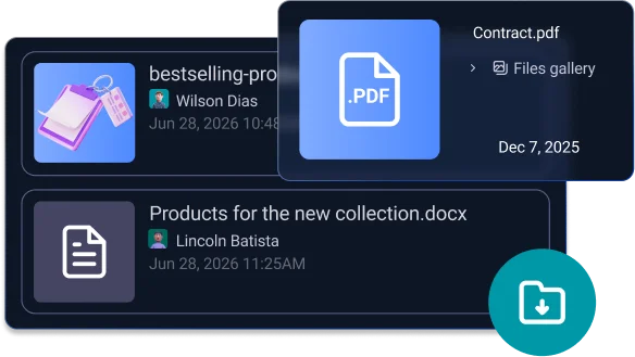 Share procjet-related files