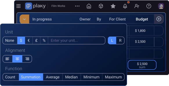 Customize fields in Pumble