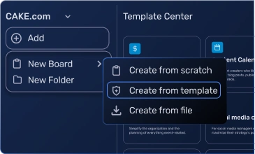 Board templates