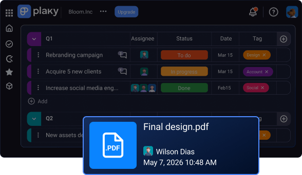 Plaky for Sales screenshot