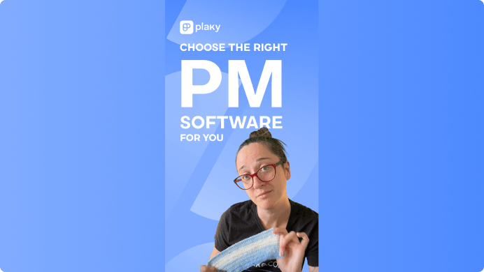 Plaky project and task management screenshot