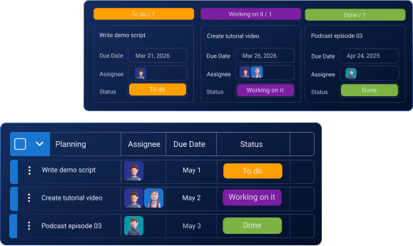 Stay up to date in Plaky