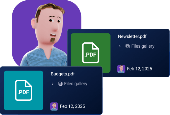 Centralize documents and files efficiently