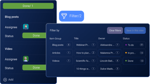Stay up to date in Plaky