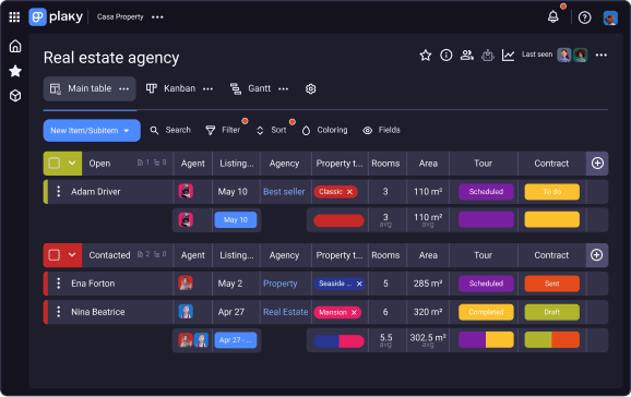 Stay up to date in Plaky