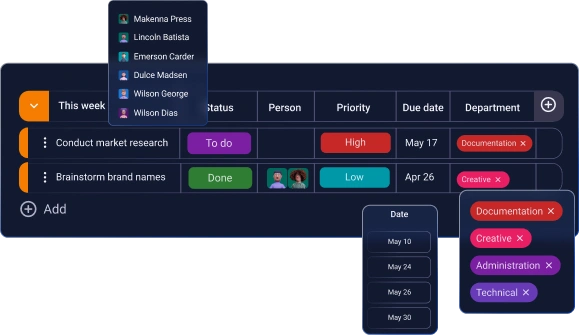 Plaky work management software