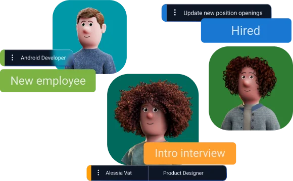 Hire talent