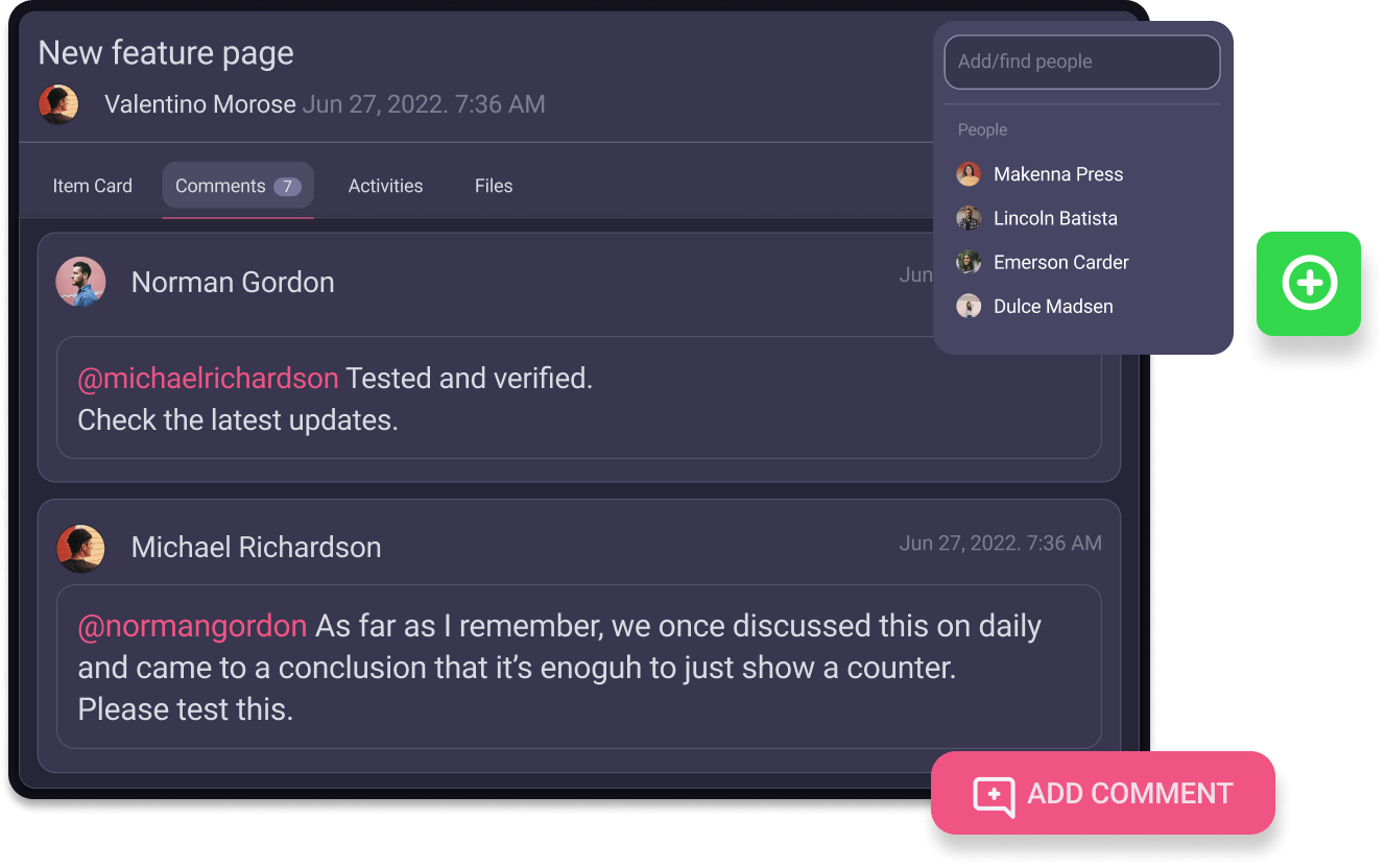 Client management software - Plaky™
