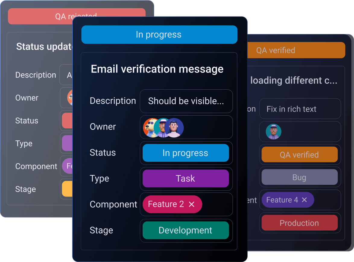 Plaky task management screenshot