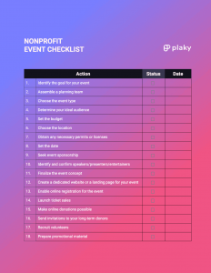 Nonprofit Event Planning In 12 Steps (+ Checklist)