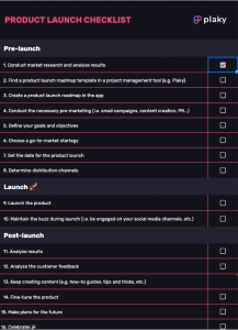 A guide to a successful product launch - Plaky