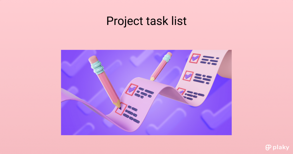 How To Create A Project Task List Free Template 