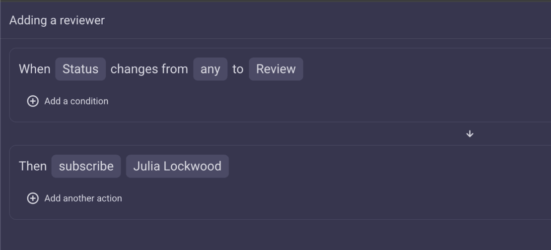 Board automations in Plaky