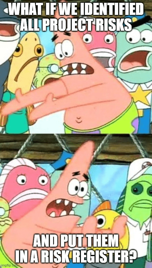 Spongebob project management meme