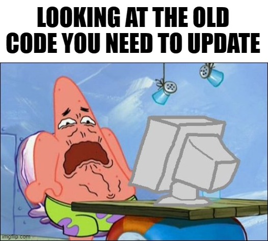 Updating someone else's code meme