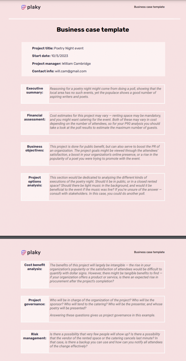 How To Write A Business Case (+ Free Template Included)