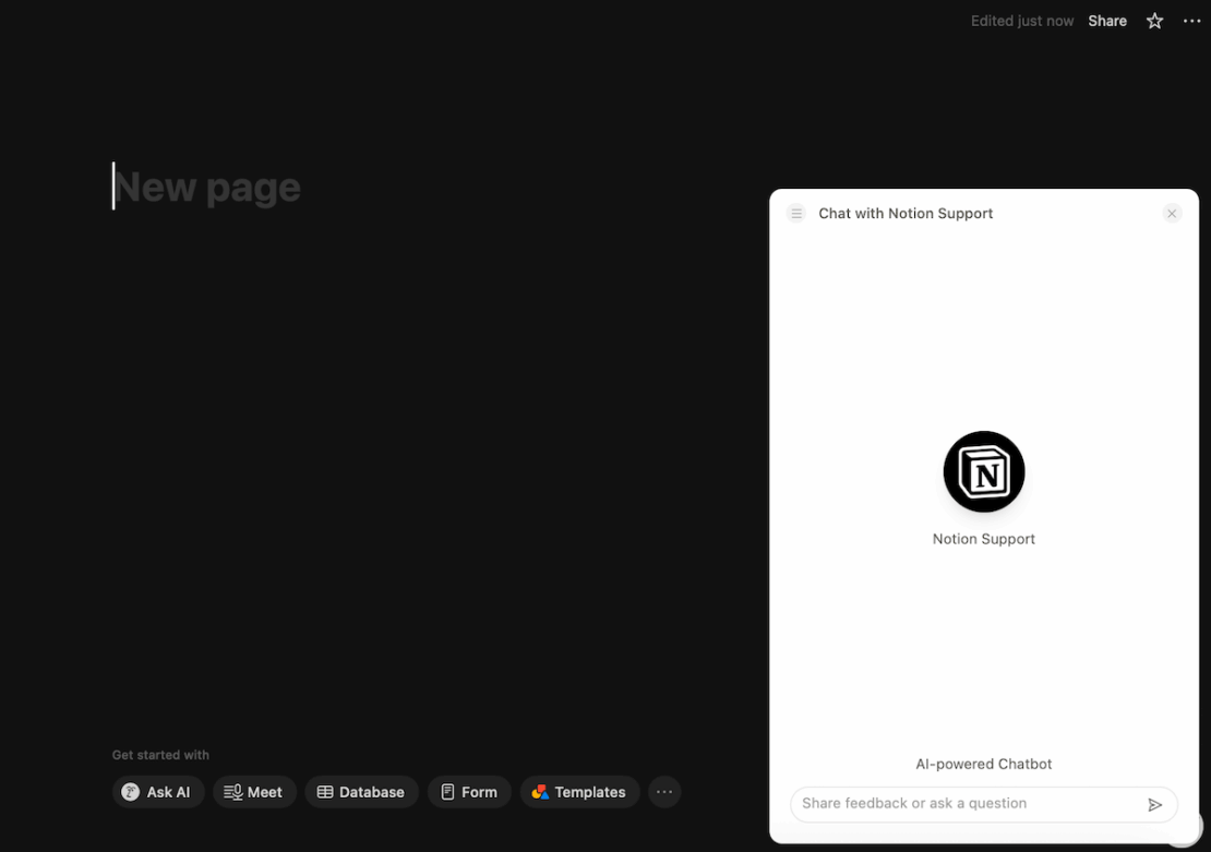 Contacting Notion Support