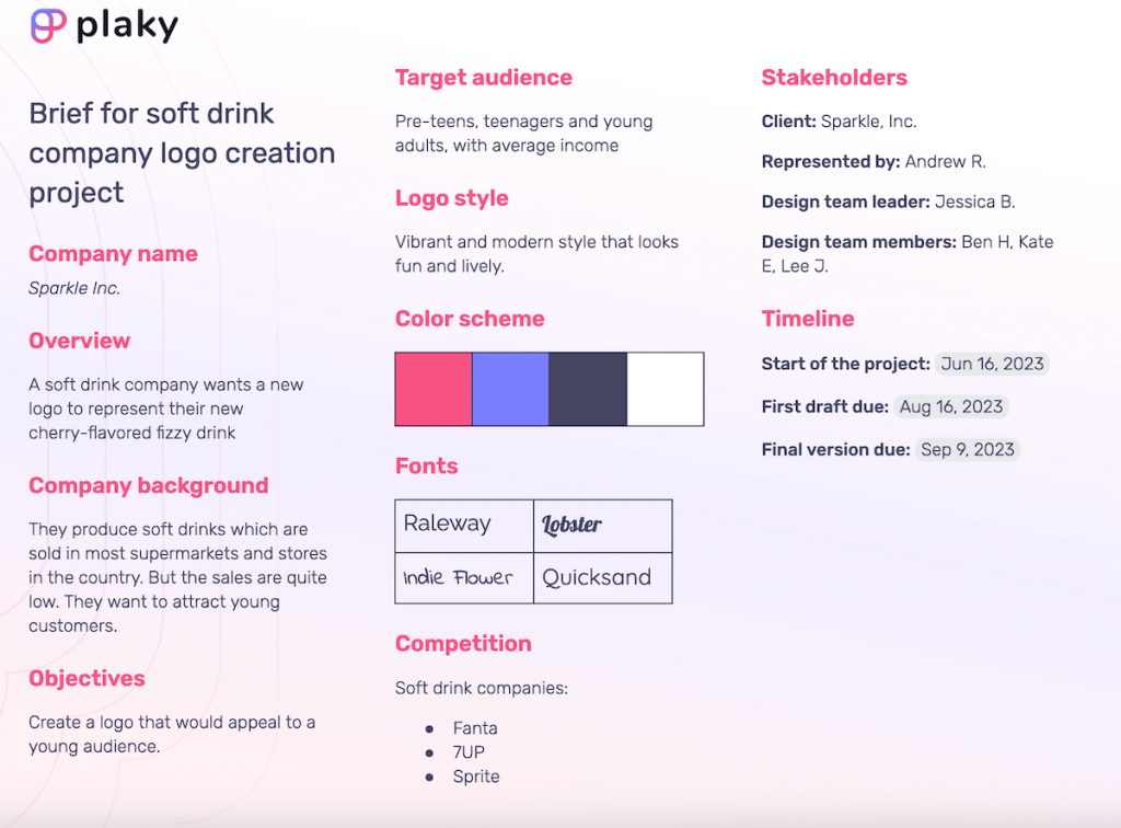 How to Write a Creative Brief (Examples and 7 Templates)