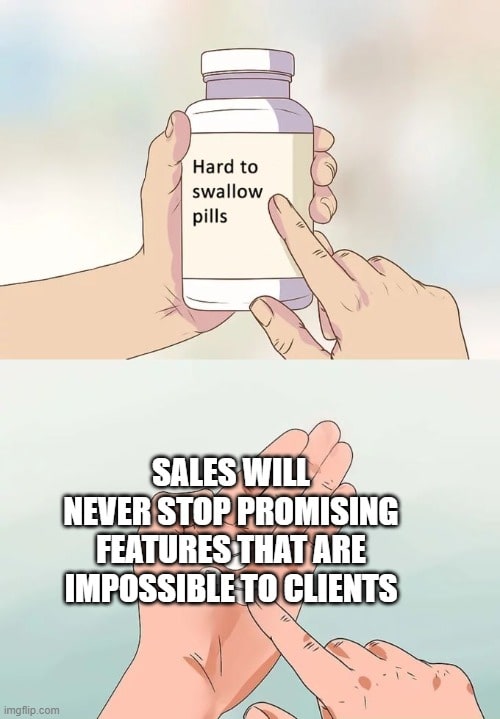 Sales impossible