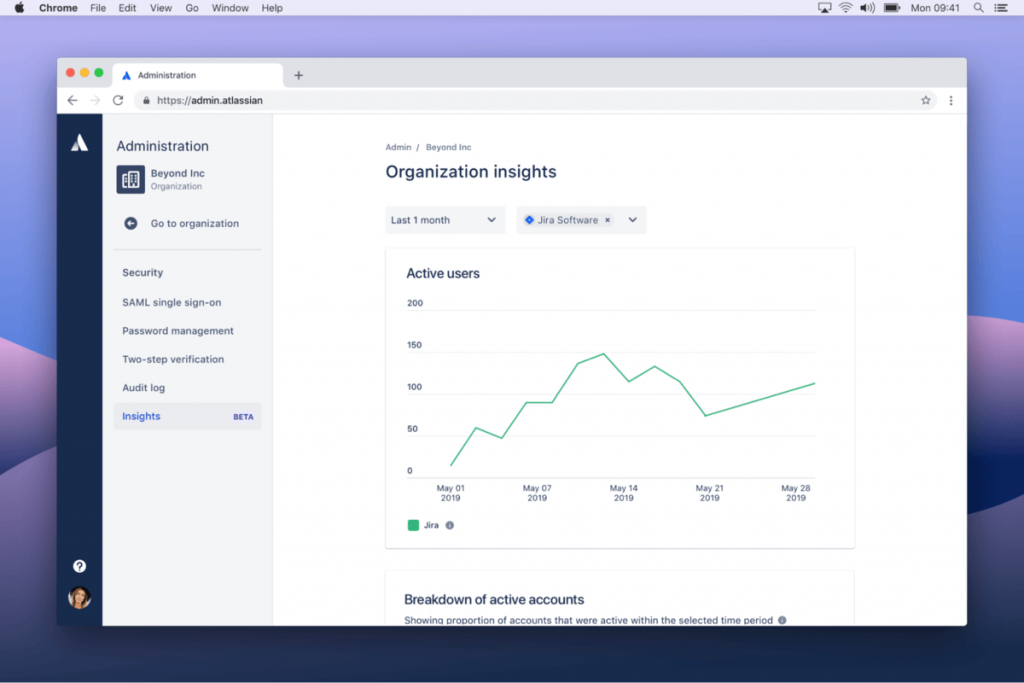 Admin Insights in Jira, Source: jira.com