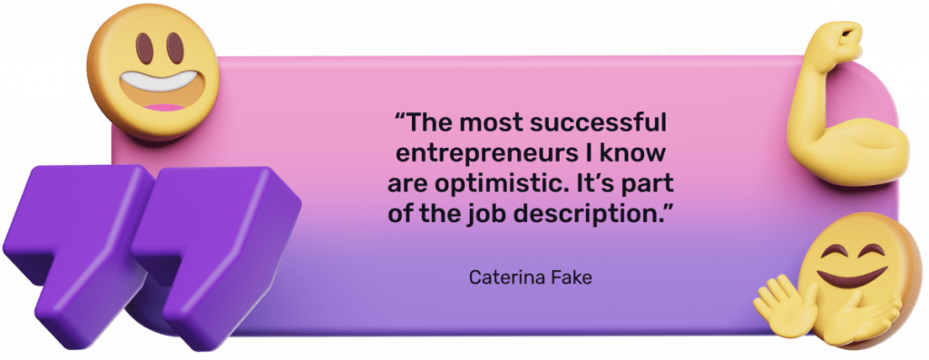 Caterina Fake small business quote
