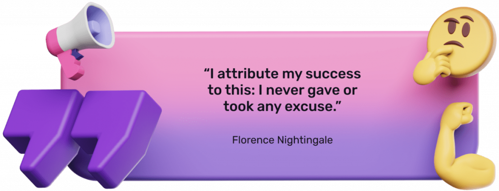 Florence Nightingale small business quote
