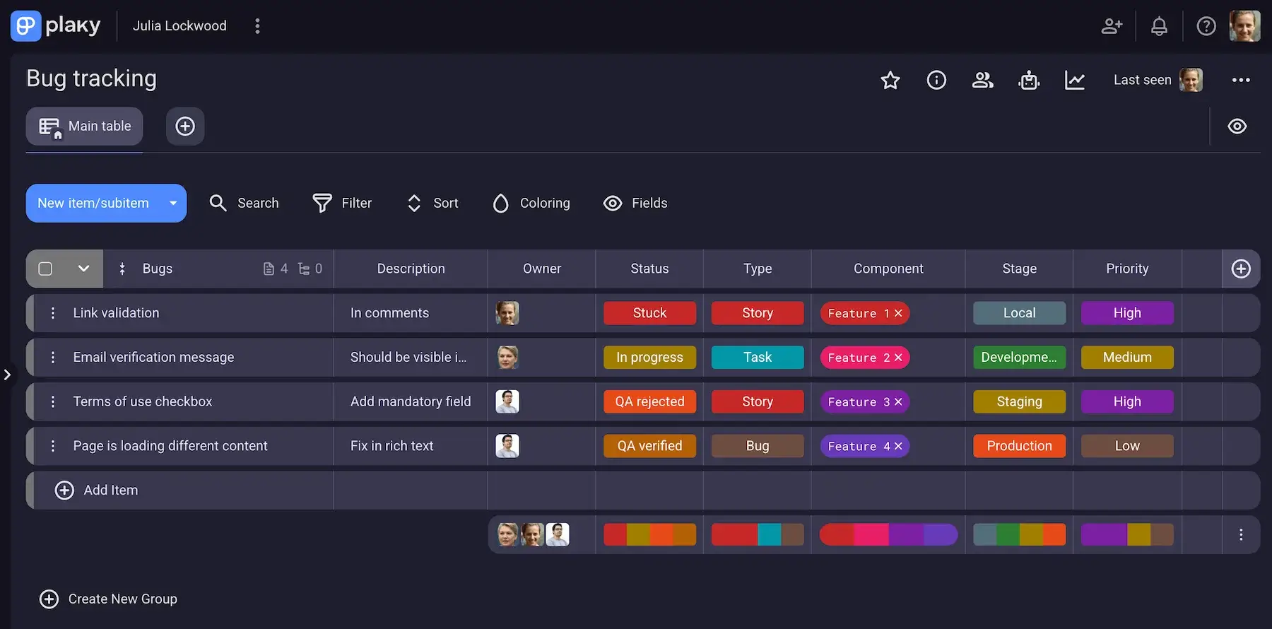 Plaky bug report template