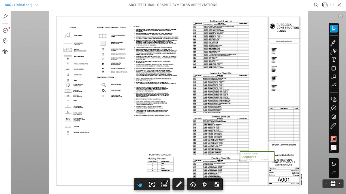 Editing and approving PDFs in Build's files tab