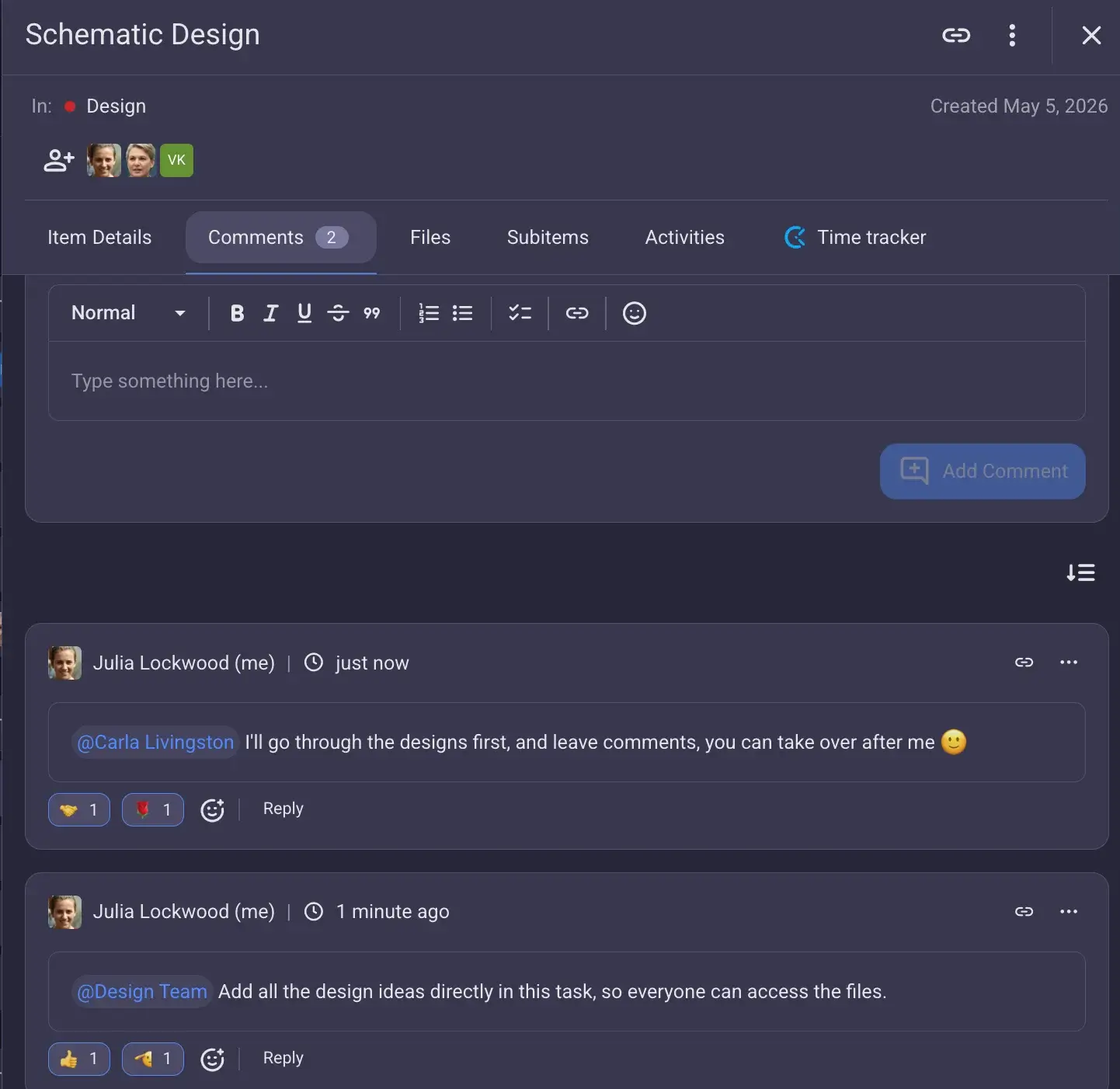 Plaky’s comments