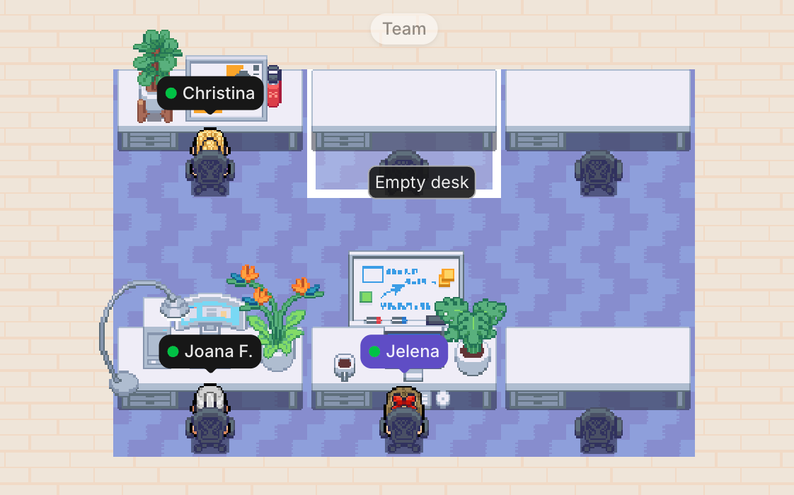 Customizing your desk in Gather