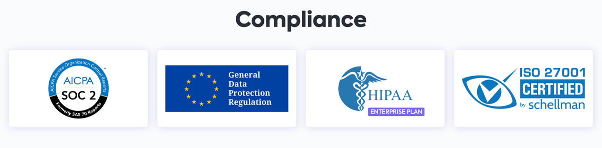 ClickUp’s certifications