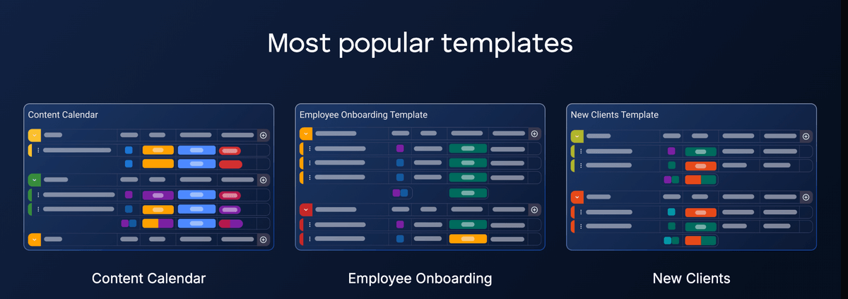 Popular Plaky templates