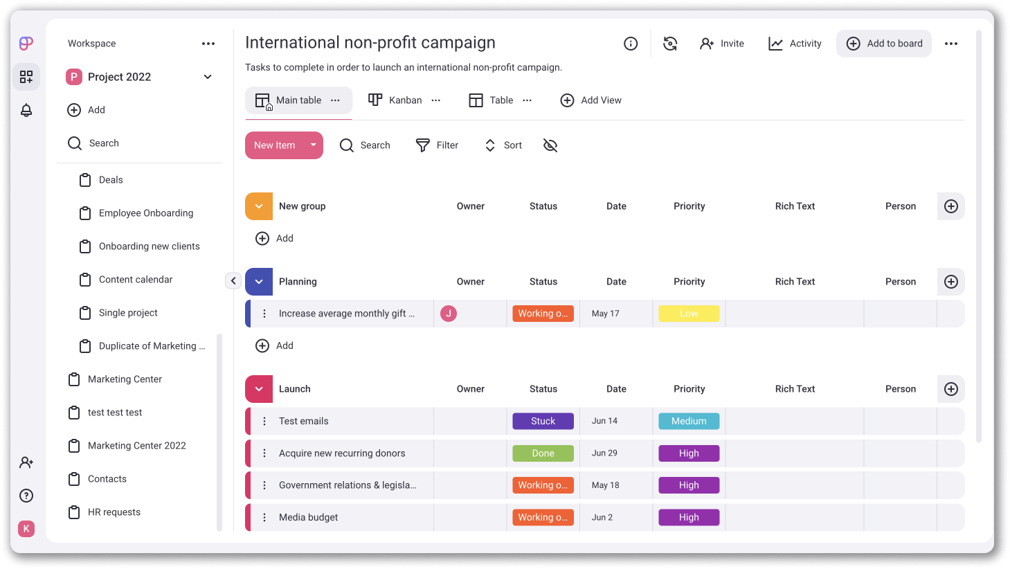 Light and Dark Theme Plaky Help