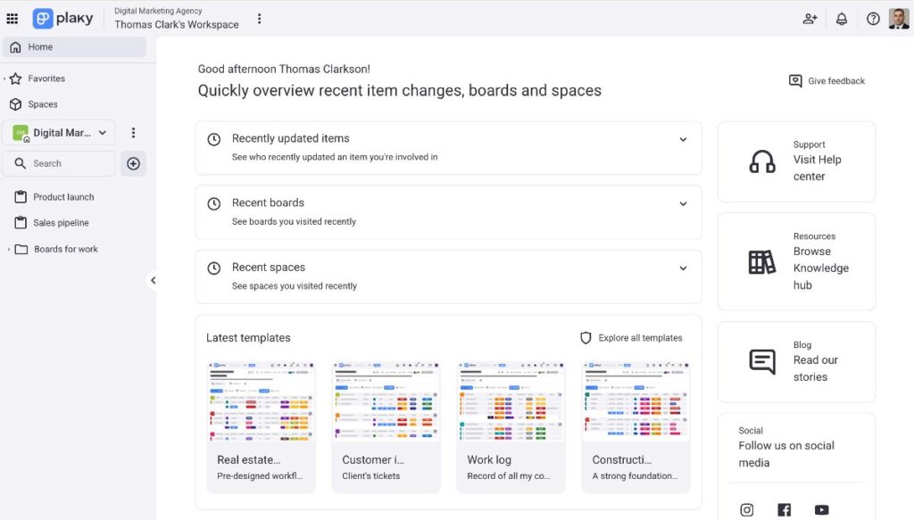 Home Page - Plaky Help