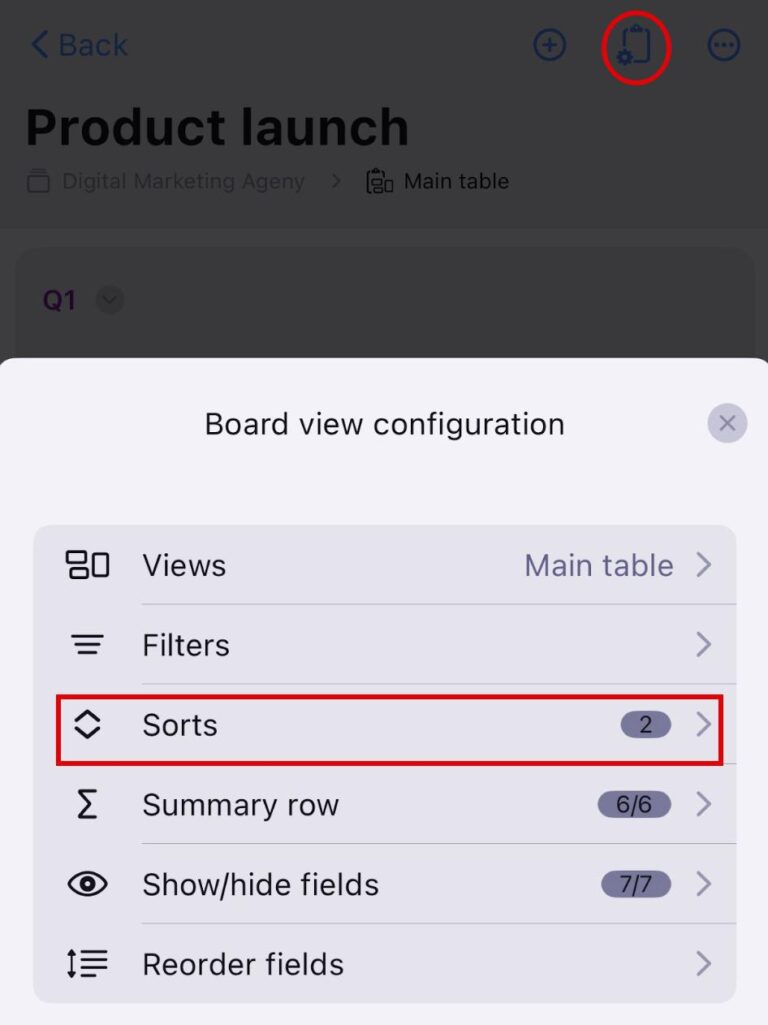 Manage Board - Plaky Help