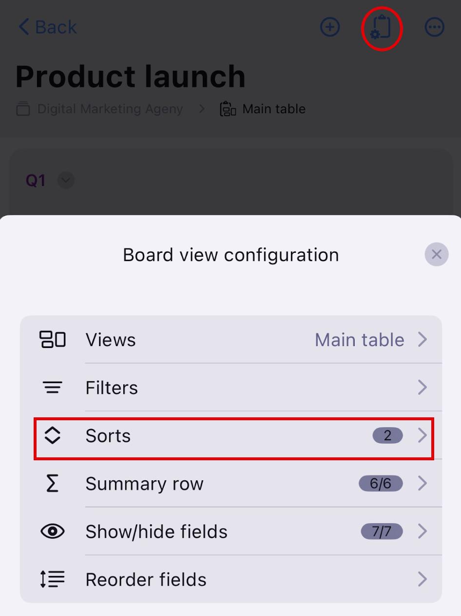 Manage Board - Plaky Help