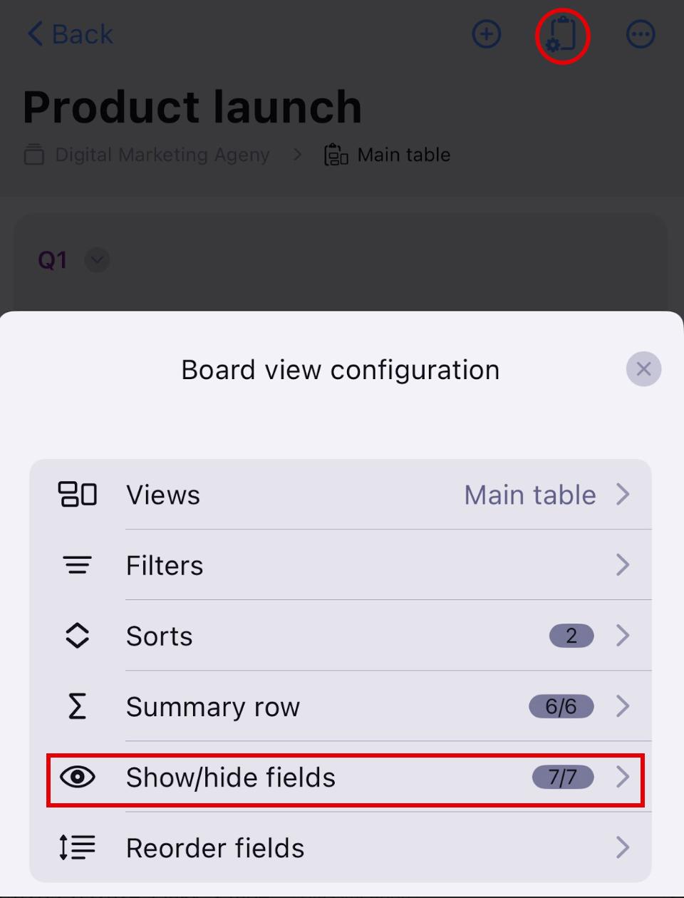 Manage Board - Plaky Help