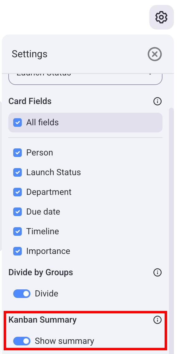 Kanban View - Plaky Help