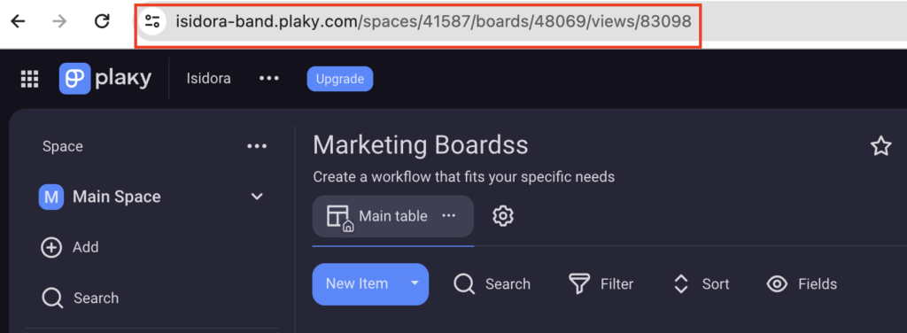 Manage Board - Plaky Help