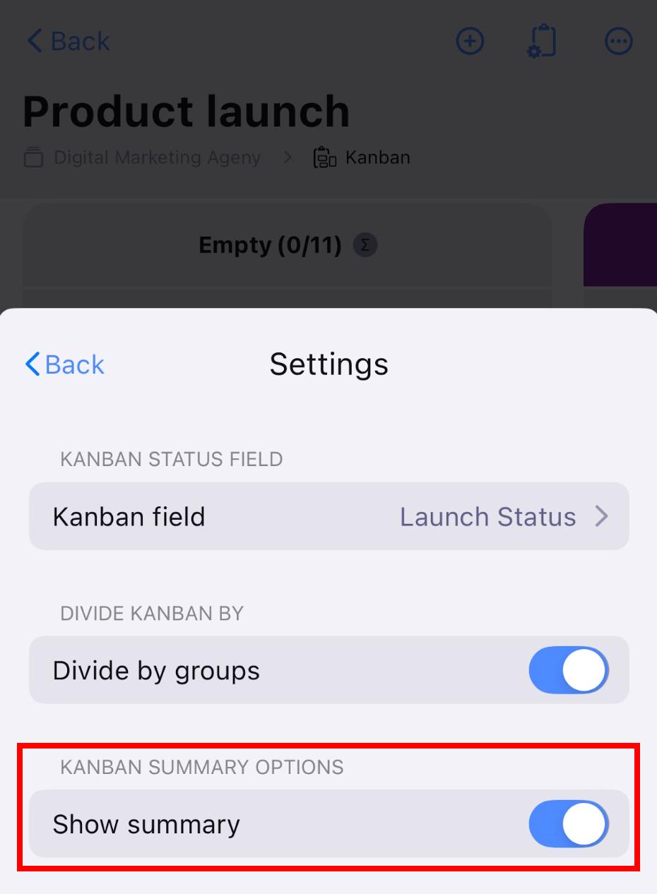 Kanban View - Plaky Help