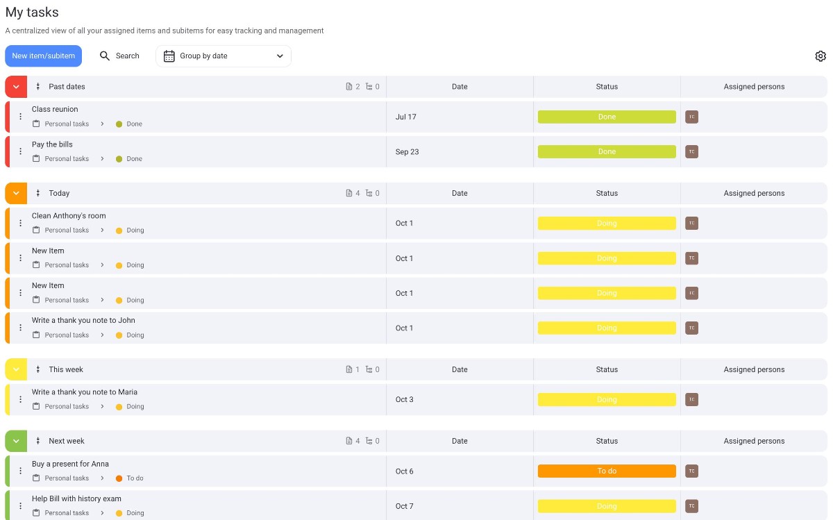 Hectek Task My Tasks - Plaky Help