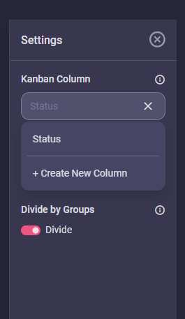 Adding Kanban columns in Plaky