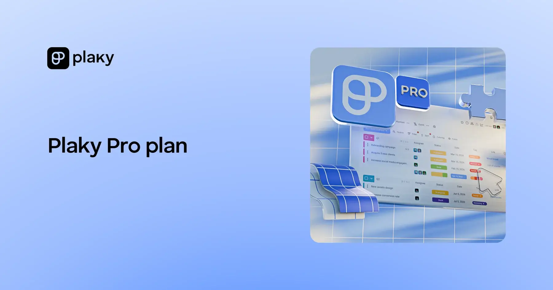 Level up Your Project Management: Choose Plaky Pro Plan