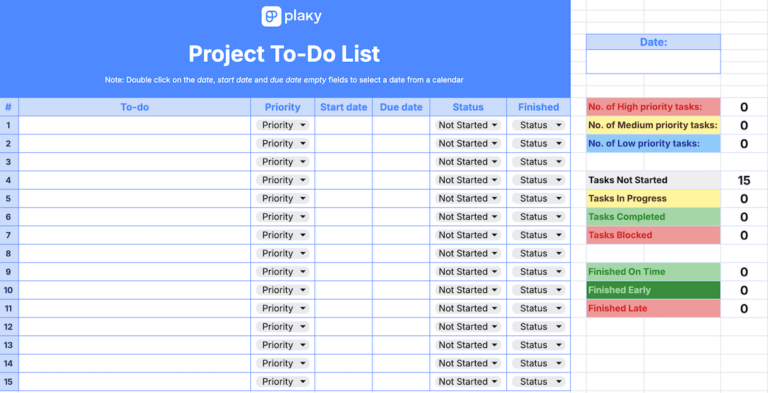 20 Free To-Do List Templates (Customizable & Printable)