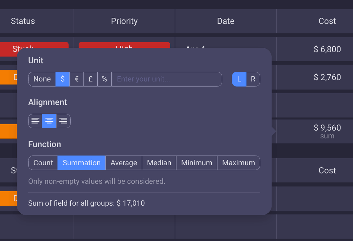 How to configure custom fields in Plaky project management software