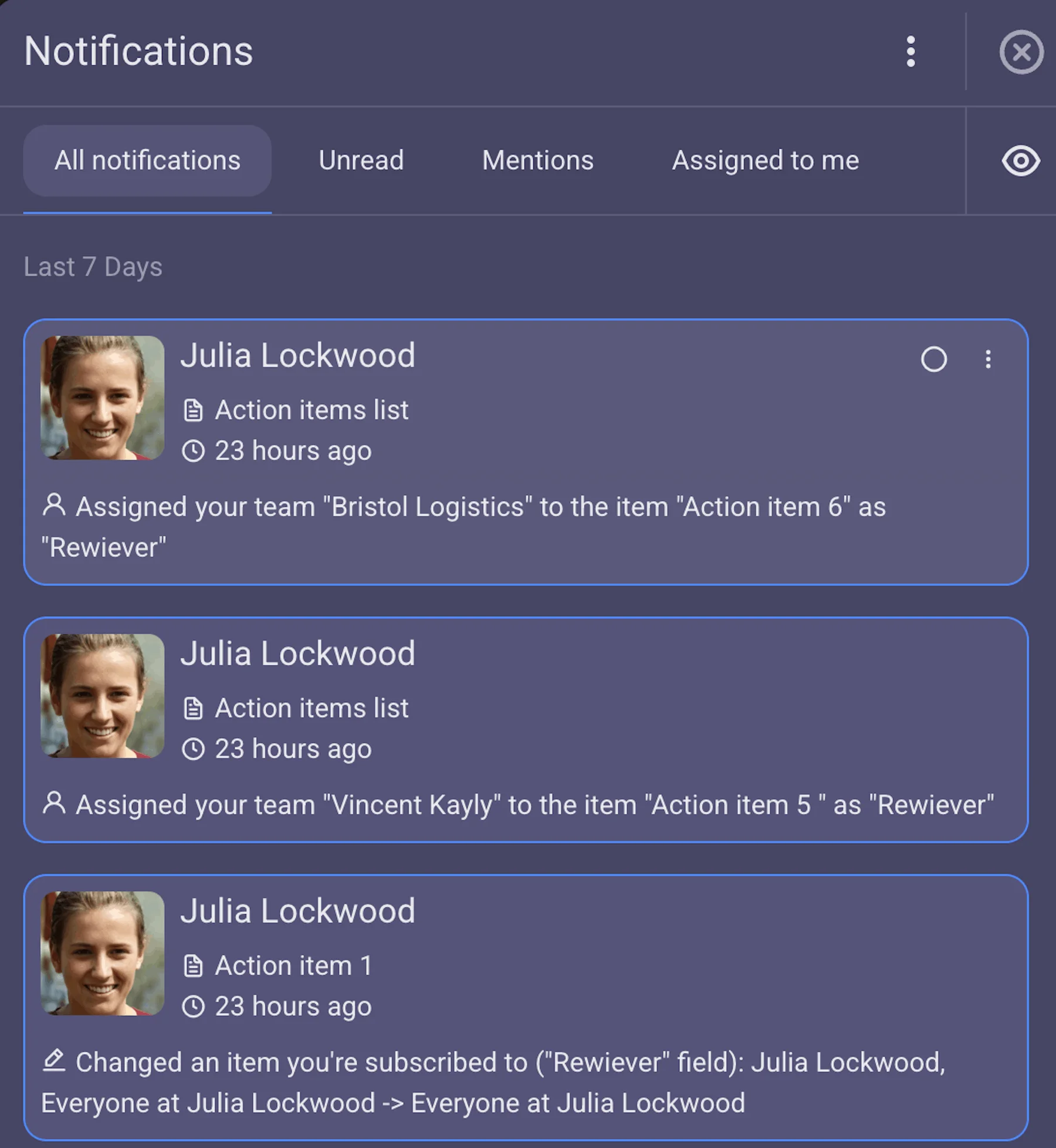 Plaky’s notifications
